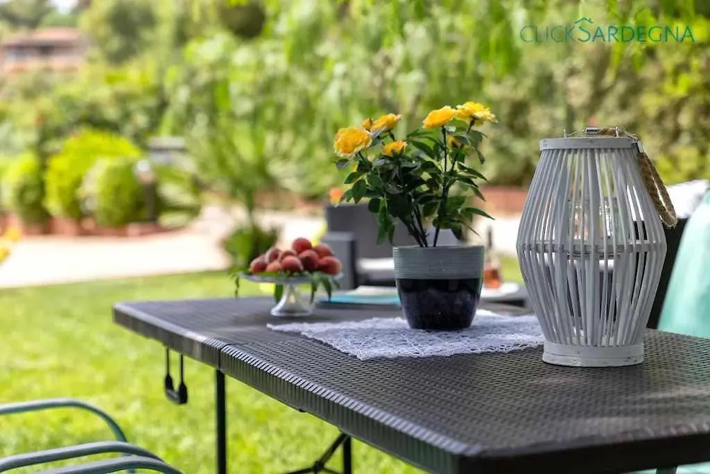 Alghero Villa Maestrale Con Veranda Coperta Giardino 4 Camere 3 Bagni