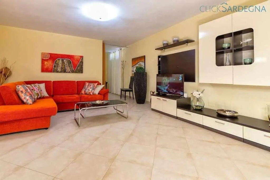 Alghero Villa Maestrale Con Veranda Coperta Giardino 4 Camere 3 Bagni